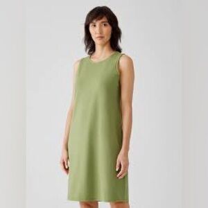 Eileen Fisher Traceable Cotton Tank Dress